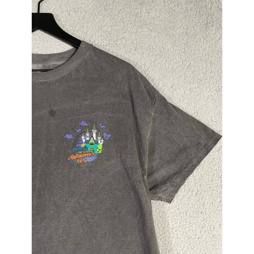 Disney Magic Kingdom Halloween Party 2023 Vampire Mickey T-Shirt Unisex XL Gray - Thumbnail 8