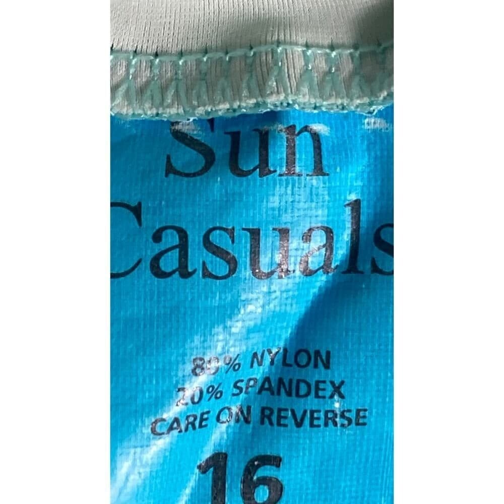 Sun Casuals Women's Size 16 Polka Dot Wrap Skirt Short Summer Casual - Thumbnail 8