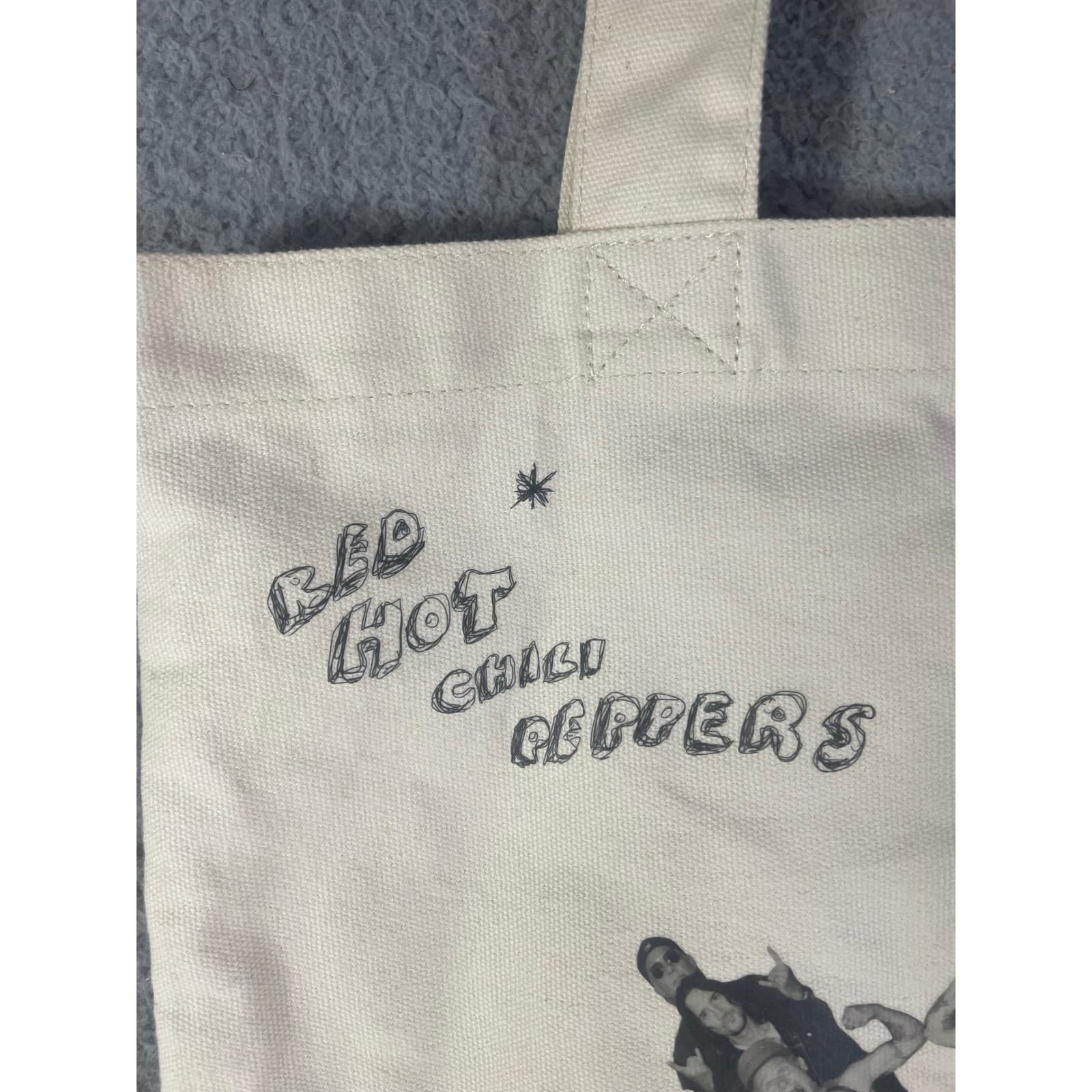 Red Hot Chili Peppers Tote Bag Unlimited Love World Tour Mothers Milk Canvas - Thumbnail 10