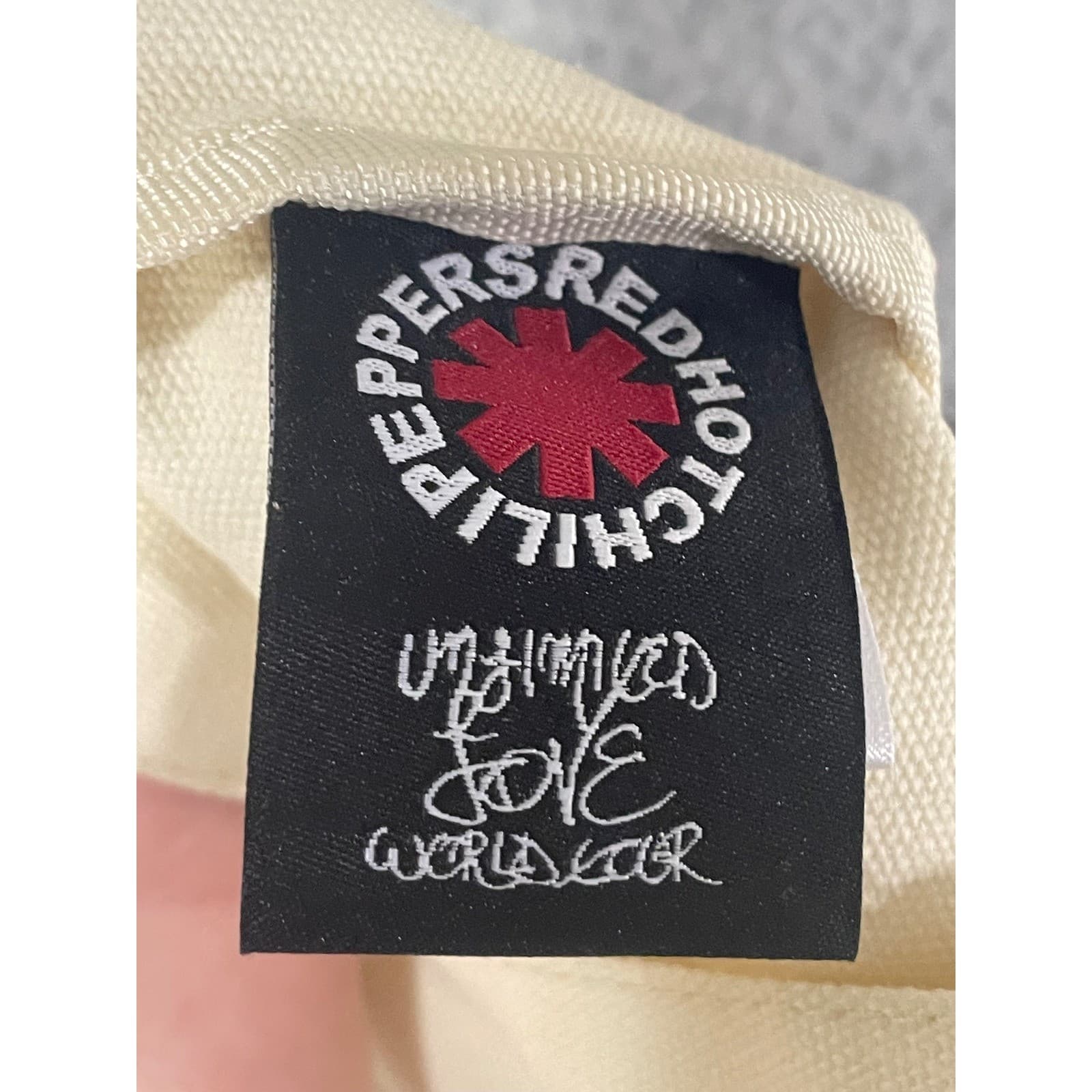 Red Hot Chili Peppers Tote Bag Unlimited Love World Tour Mothers Milk Canvas - Thumbnail 4