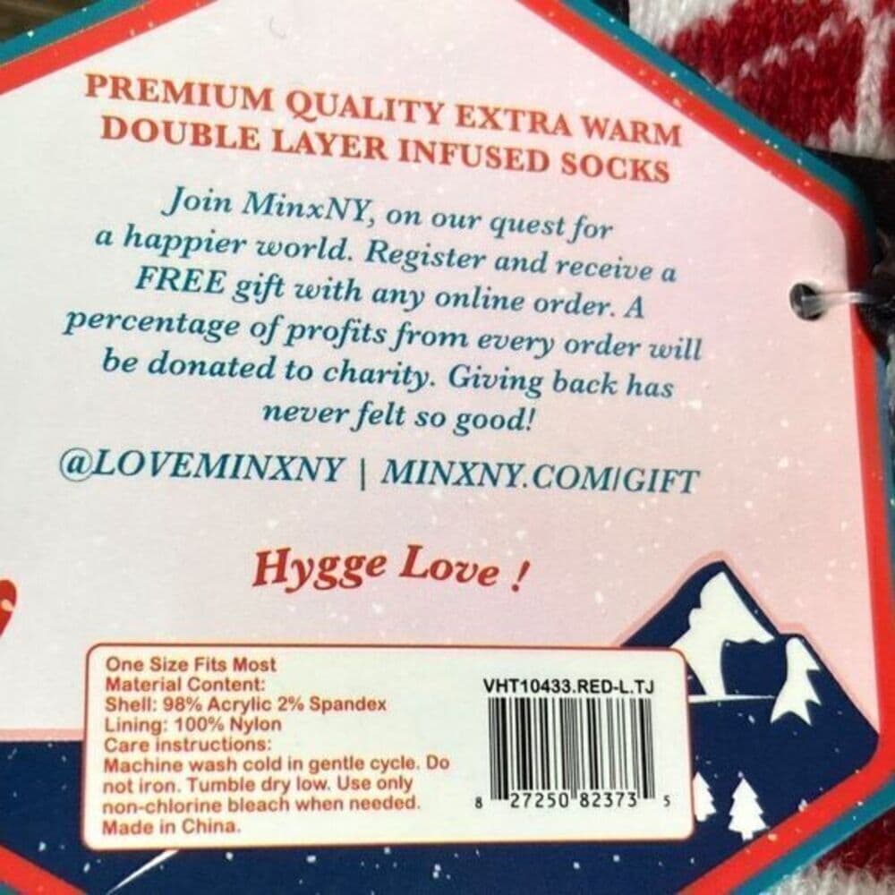 Aromasoles Socks Infused Rose Shea Butter Slipper Lounge Womens One Size - Thumbnail 11
