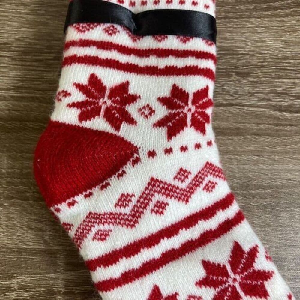 Aromasoles Socks Infused Rose Shea Butter Slipper Lounge Womens One Size - Thumbnail 10