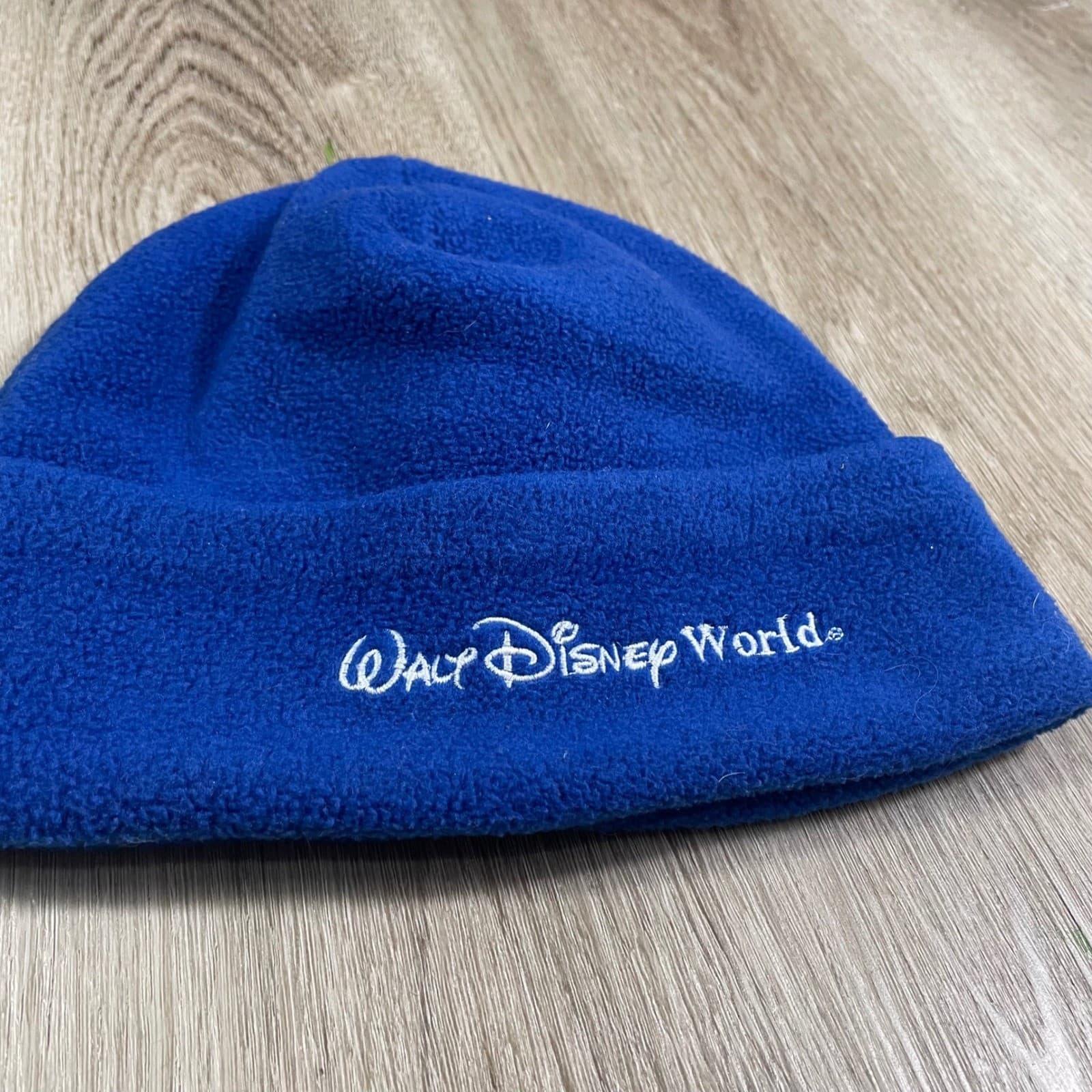Walt Disney World Blue Fleece Beanie Hat Winnie the Pooh Tigger Vintage - Thumbnail 6