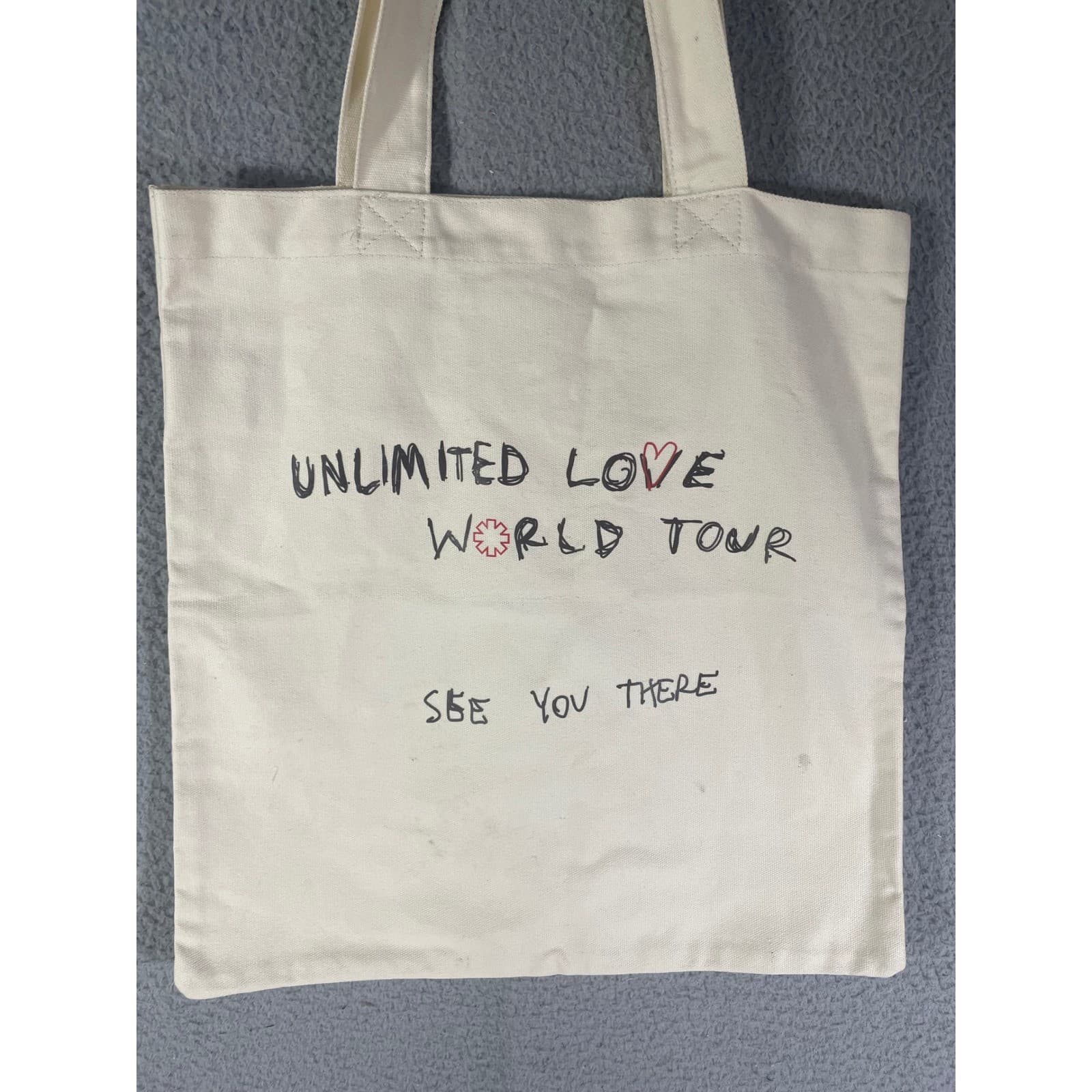 Red Hot Chili Peppers Tote Bag Unlimited Love World Tour Mothers Milk Canvas - Thumbnail 8