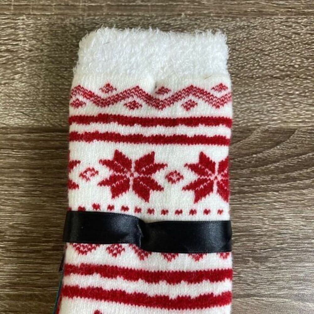 Aromasoles Socks Infused Rose Shea Butter Slipper Lounge Womens One Size - Thumbnail 9