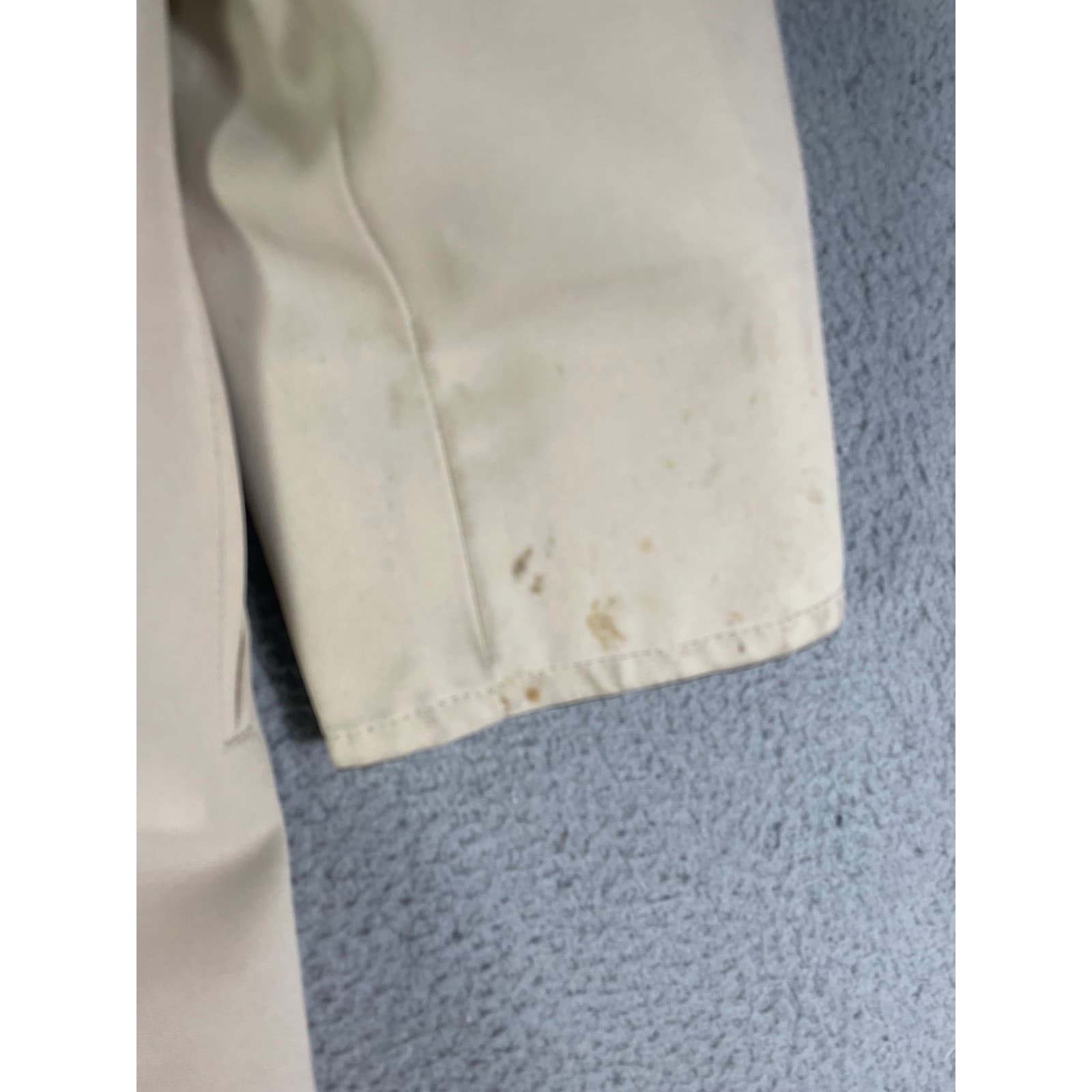 Vintage Forecaster Boston Beige Trench Coat Womens 15/16 Long Raincoat Lined - Thumbnail 6
