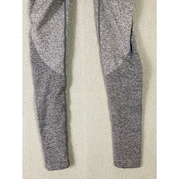 Gymshark Flex Leggings Small Charcoal Marl Teal Low Rise Seamless Workout Pants - Thumbnail 10