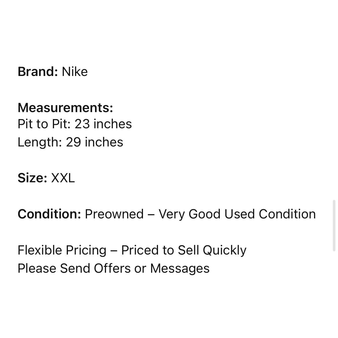 Nike Air Huarache Worldwide Graphic T-Shirt Mens XXL Black Short Sleeve Cotton - Thumbnail 2