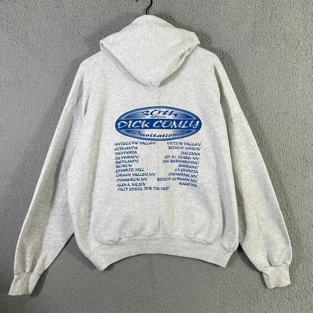 Vintage 1997 Dick Comly Classic Wrestling Hoodie Hanes Activewear XXL - Thumbnail 8