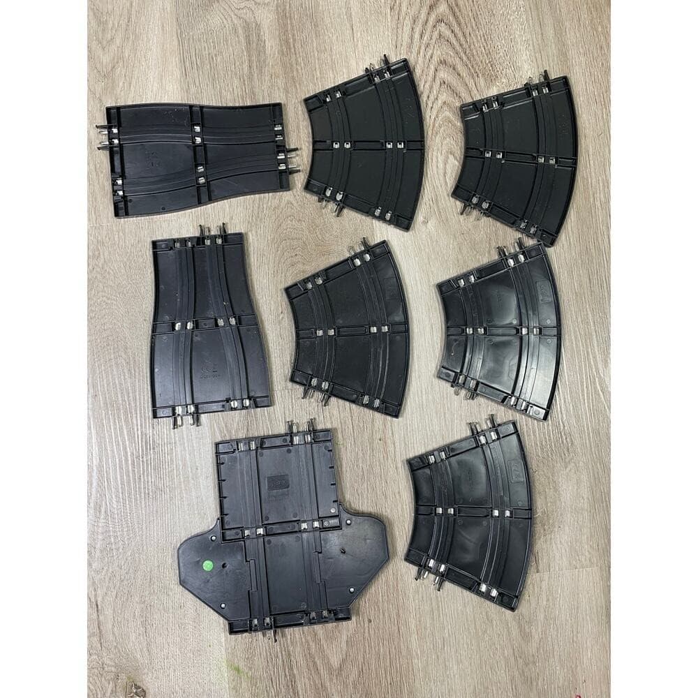 Golden Bright ACO Slot Car Track Lot Curved & Straight Pieces Racing Set - Thumbnail 4