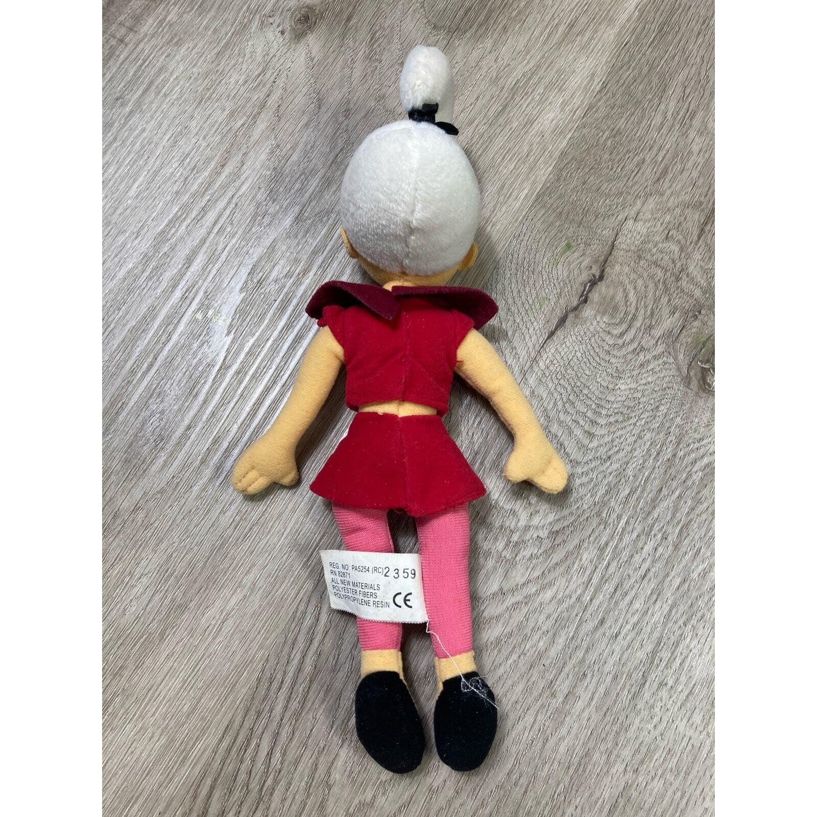 Vintage 1999 Warner Bros. Judy Jetson Plush Bean Bag Doll 8" The Jetsons - Thumbnail 8