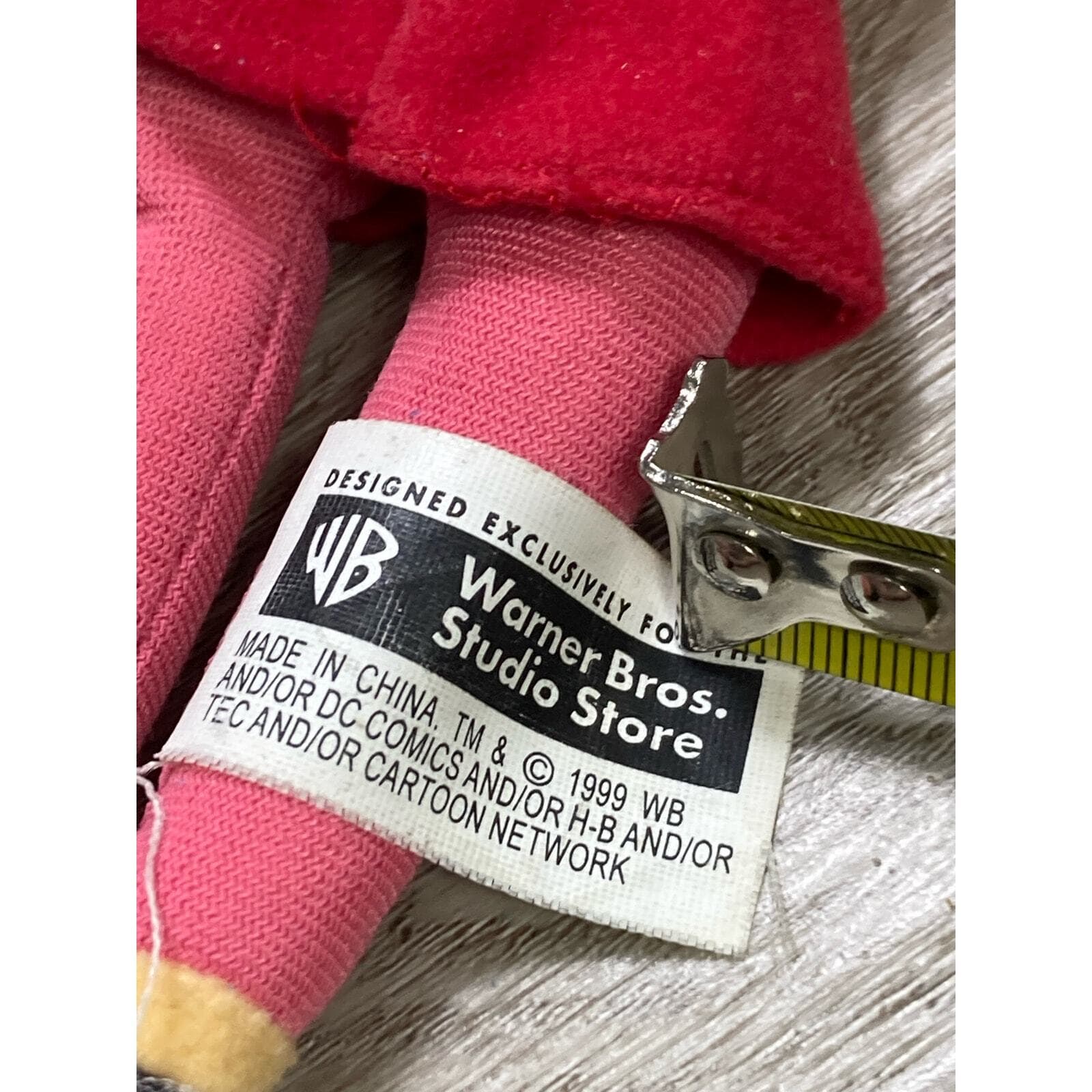 Vintage 1999 Warner Bros. Judy Jetson Plush Bean Bag Doll 8" The Jetsons - Thumbnail 3
