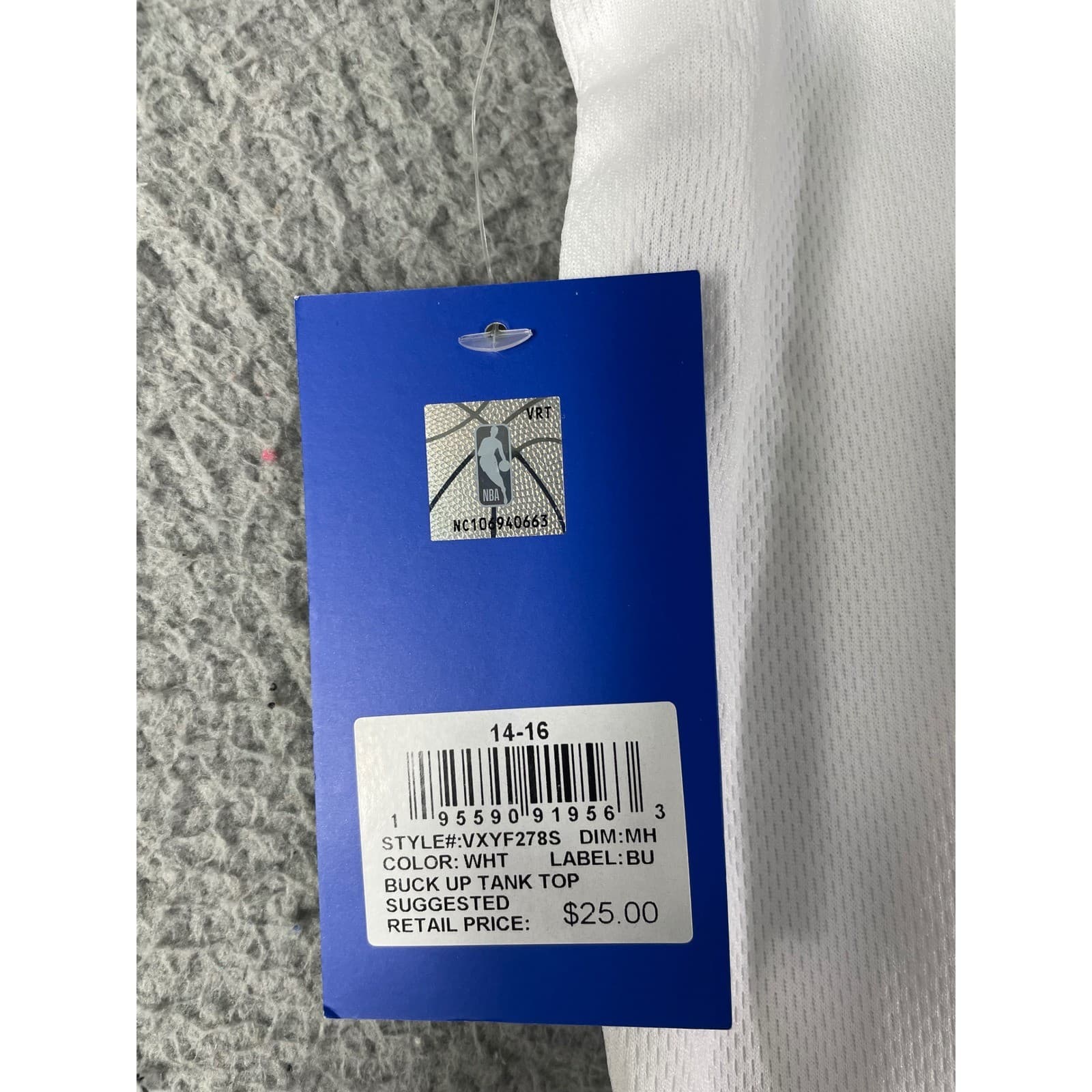 Miami Heat Youth NBA Basketball Jersey White Ultra Game Size 14-16 - Thumbnail 2