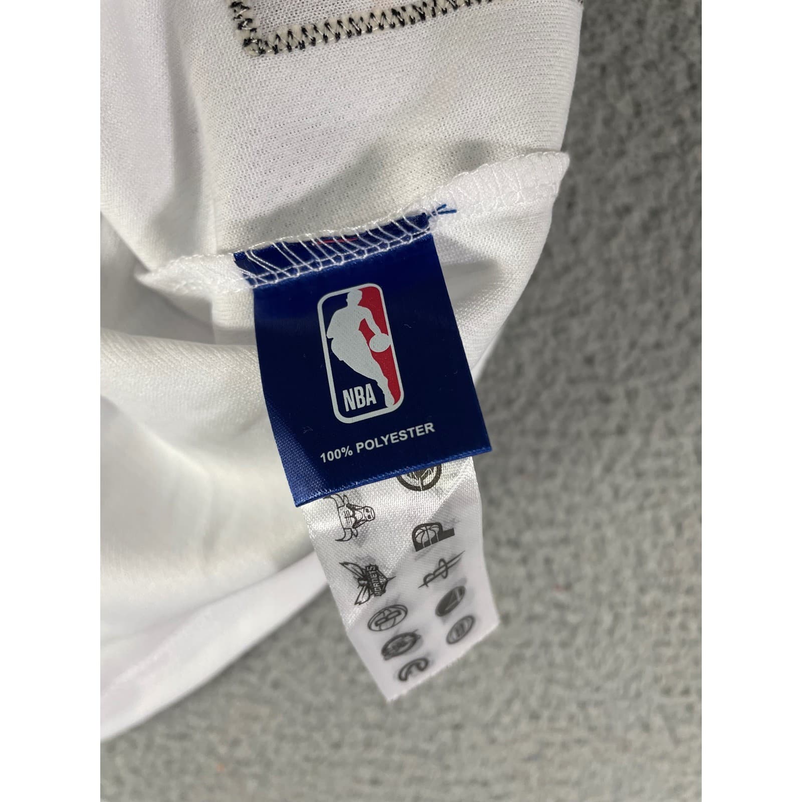 Miami Heat Youth NBA Basketball Jersey White Ultra Game Size 14-16 - Thumbnail 7