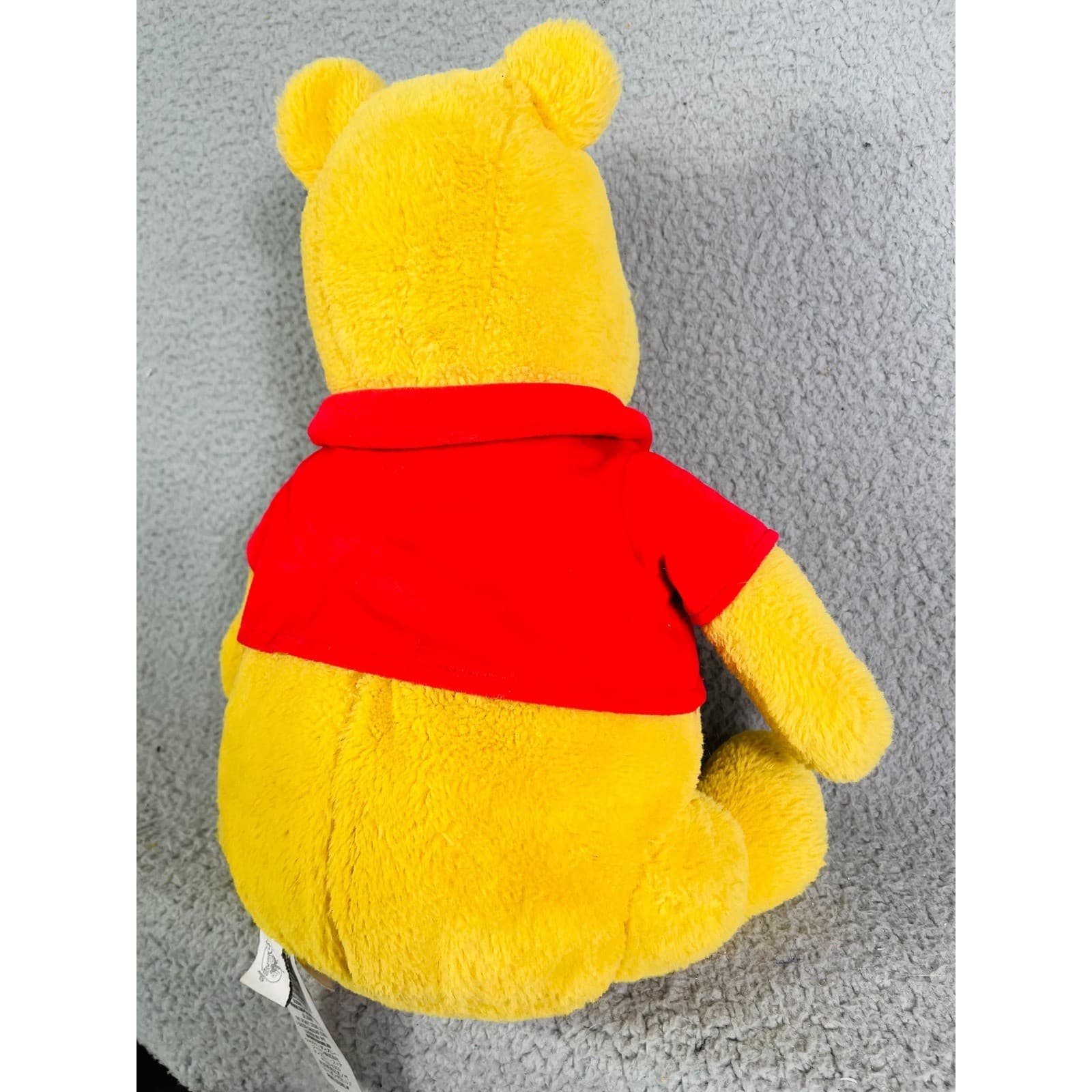 Disney Winnie the Pooh Plush Doll Stuffed Animal Yellow Red Shirt Gift Toy - Thumbnail 9