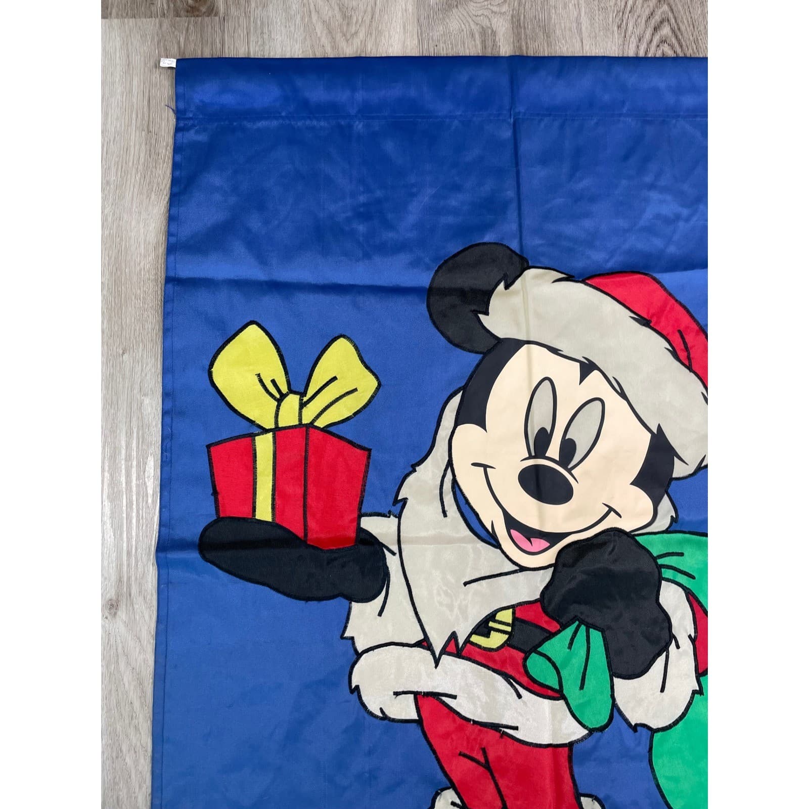 Disney Mickey Mouse Santa Christmas Garden Flag Holiday Decor - Thumbnail 9