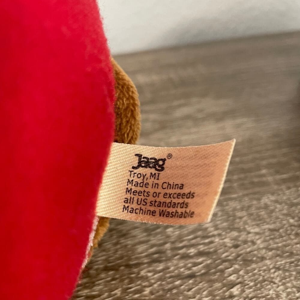 Buc-ee's Beaver Plush 8" Red Shirt Jaag 2015 Stuffed Animal Toy Cap Logo TX Gift - Thumbnail 7
