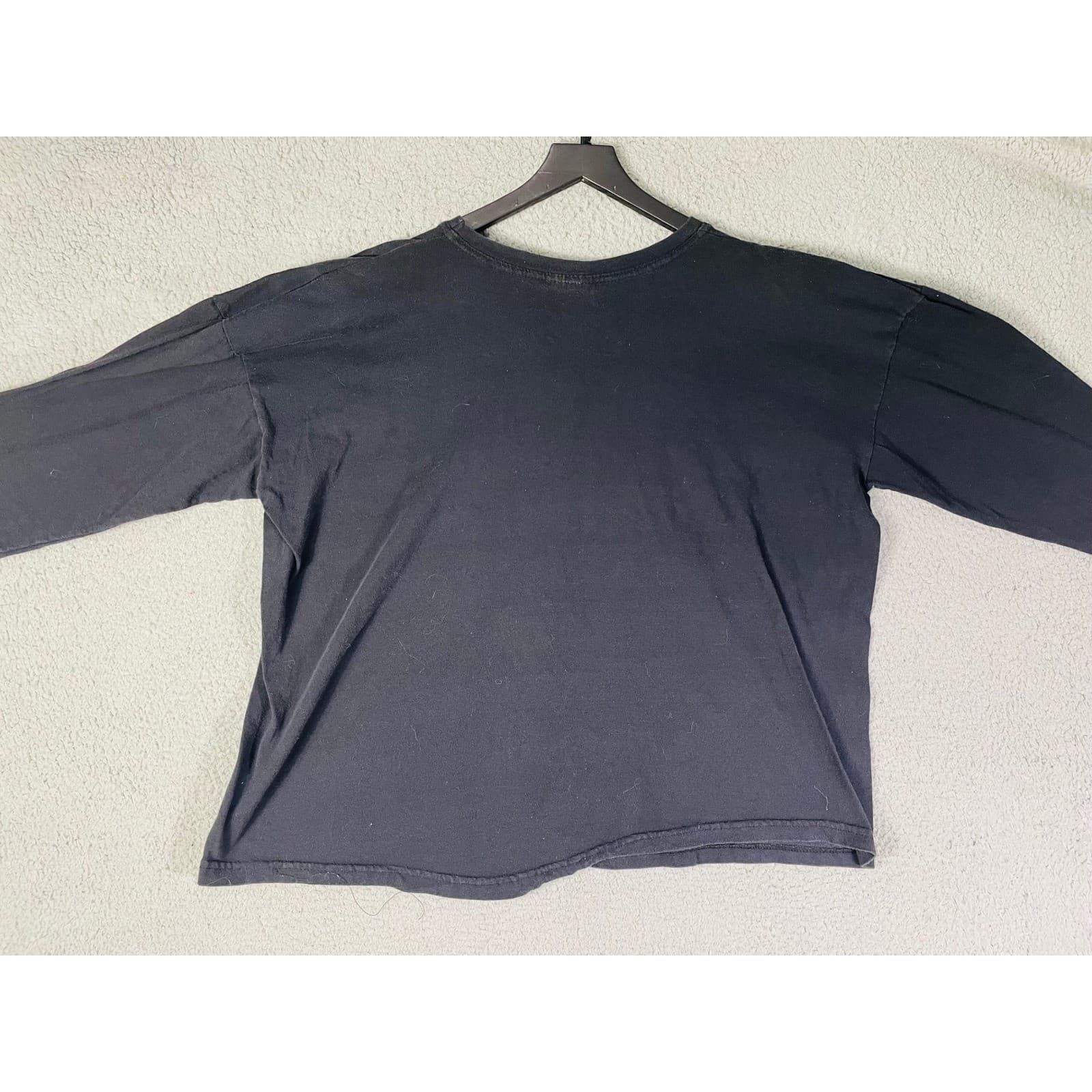 Vintage Cotton LA Halloween Graphic Sweatshirt Pumpkins Scarecrow Made USA XL - Thumbnail 10