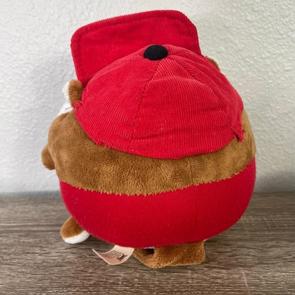 Buc-ee's Beaver Plush 8" Red Shirt Jaag 2015 Stuffed Animal Toy Cap Logo TX Gift - Thumbnail 8