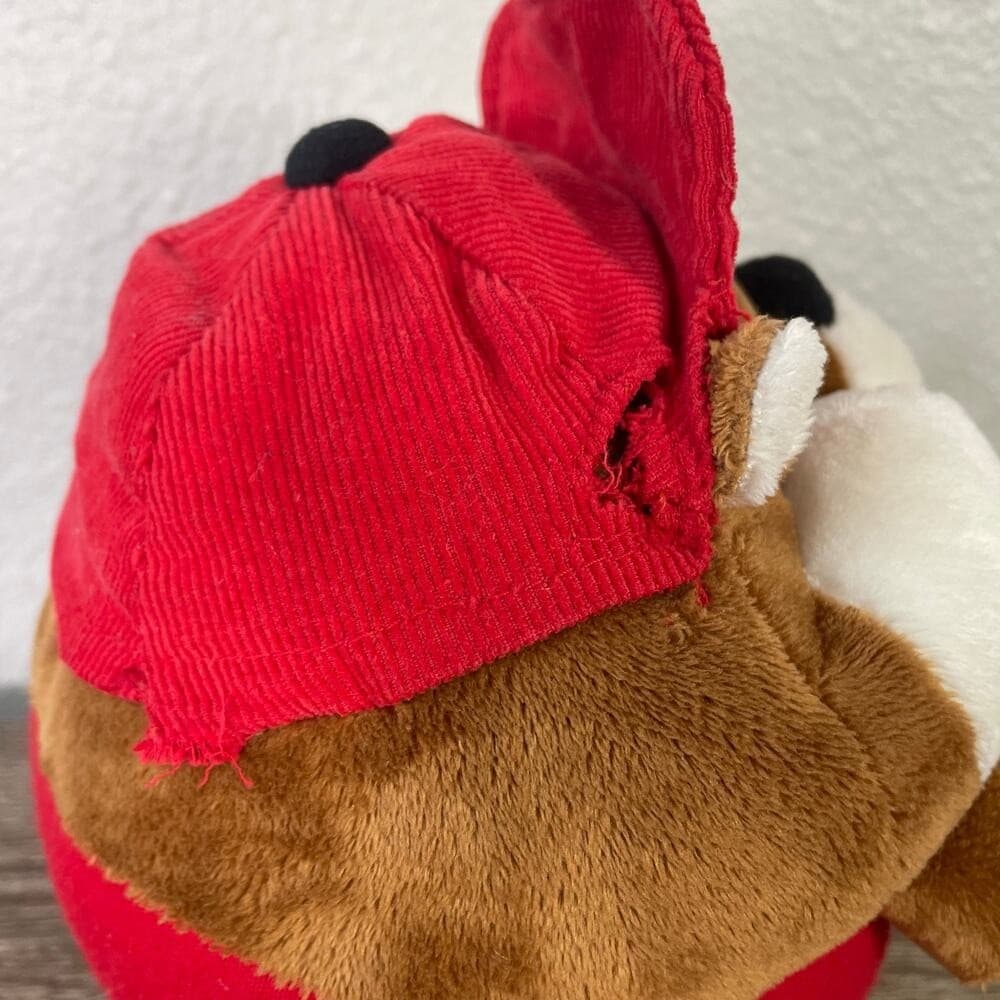 Buc-ee's Beaver Plush 8" Red Shirt Jaag 2015 Stuffed Animal Toy Cap Logo TX Gift - Thumbnail 9