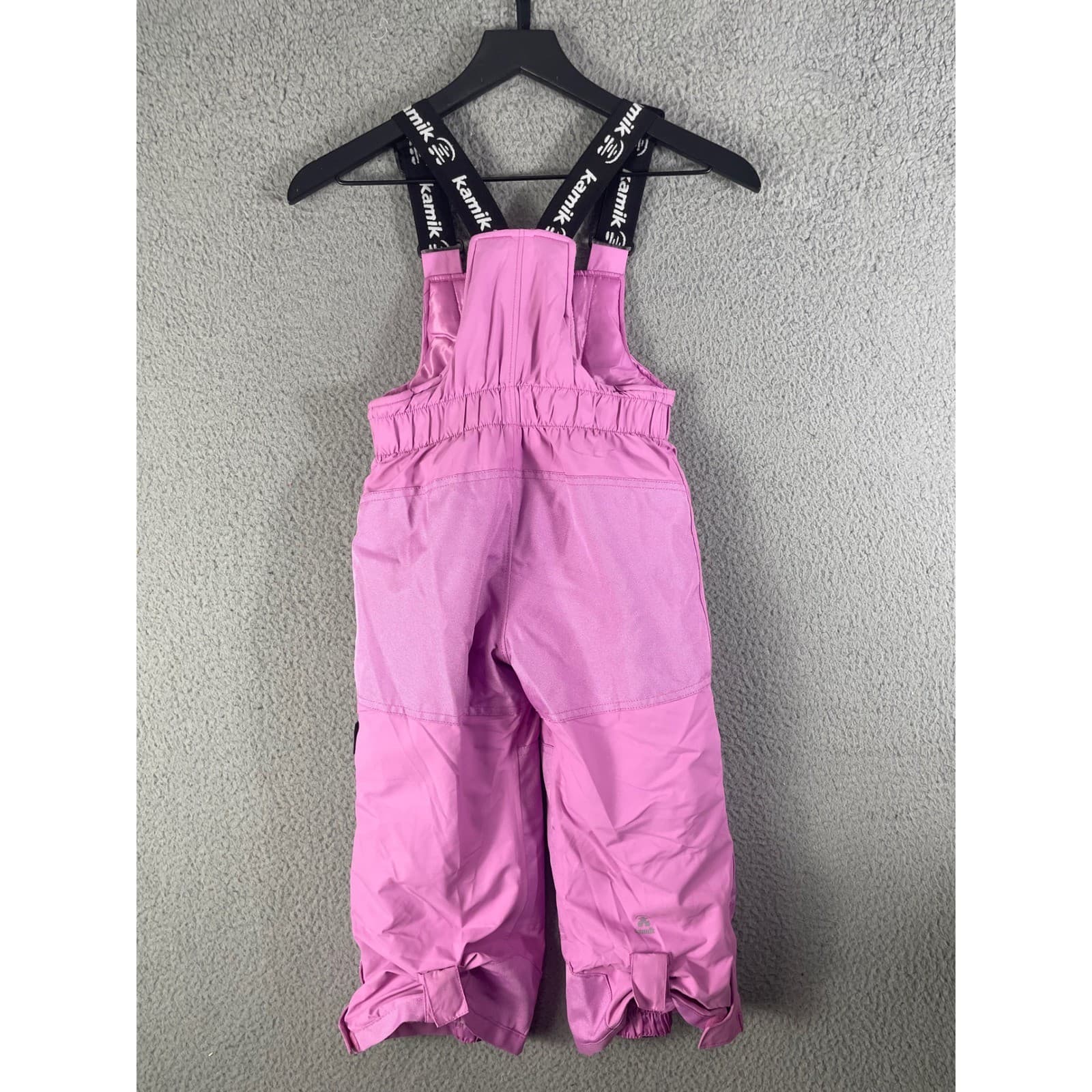 Kamik Kids Snow Bibs Size 4 Pink Insulated Ski Snow Pants Adjustable Straps - Thumbnail 15