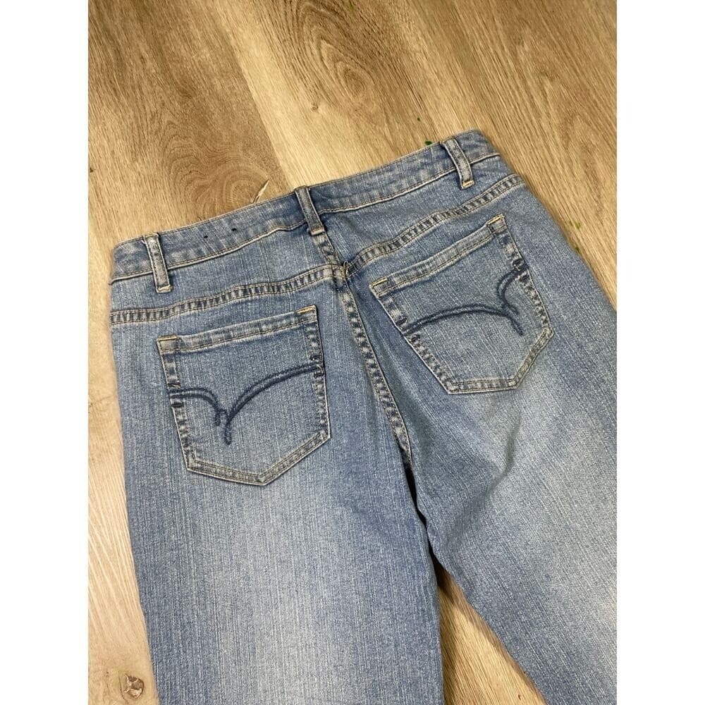 Y2K LA Blues Melrose Jeans Womens 5/6 Light Wash Bootcut Denim Hong Kong - Thumbnail 11