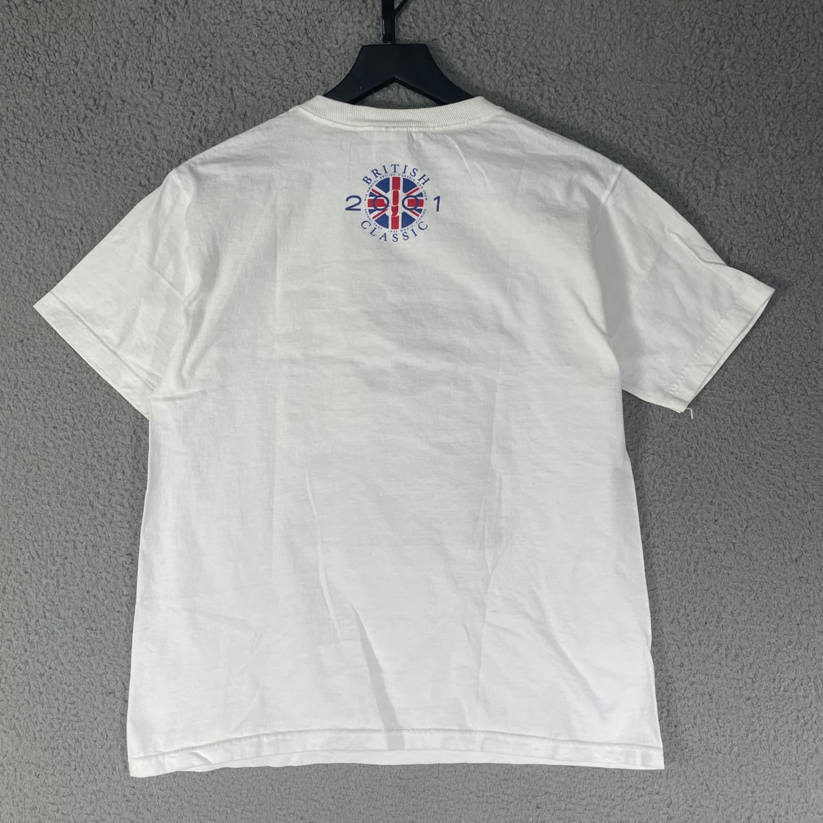 2001 British Classic Car Show Shirt Mens M Lake Worth FL Bryant Park Tee Vintage - Thumbnail 7