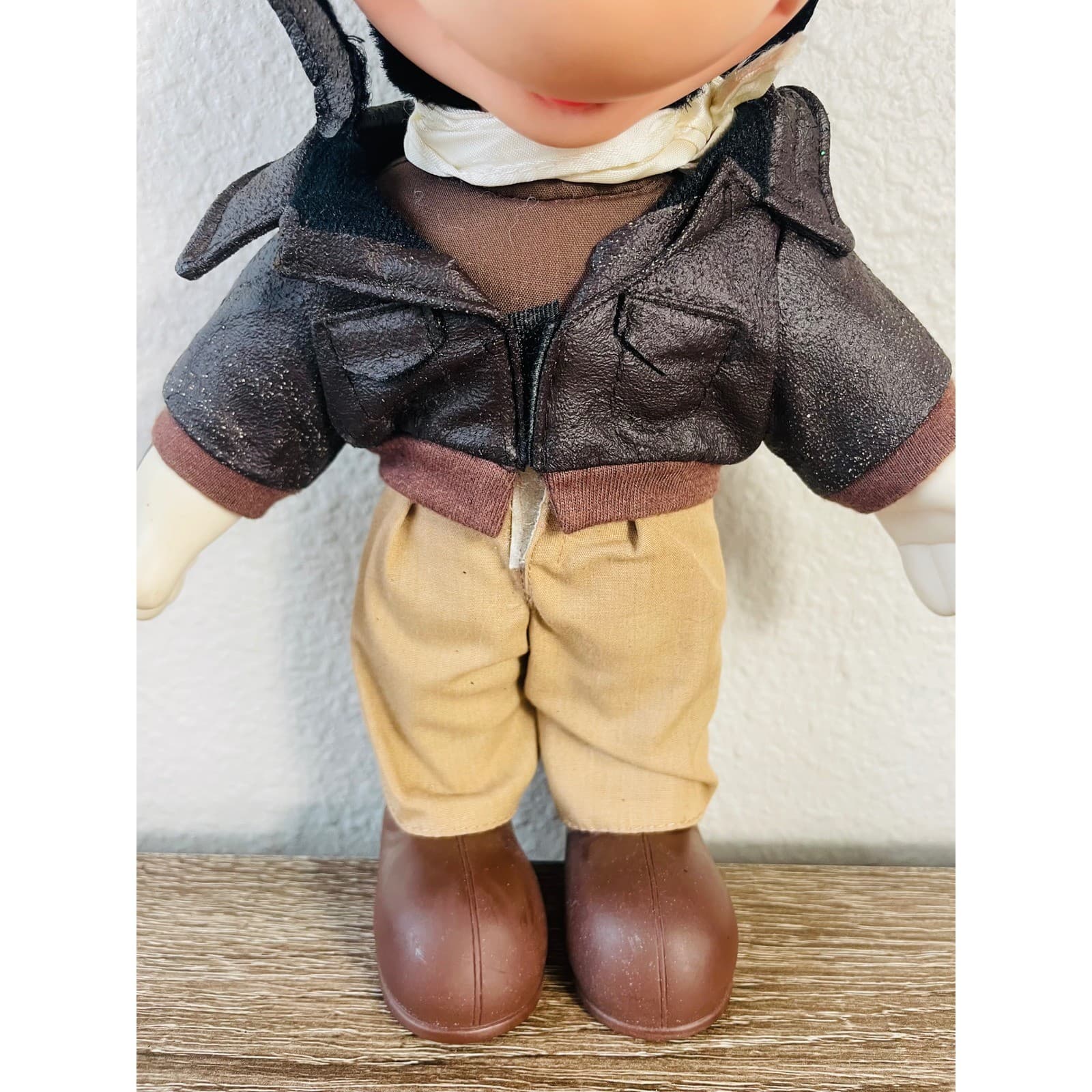 Disney Mickey Mouse Aviator Pilot Plush 2000 Applause Pals Dress Ups Doll - Thumbnail 7