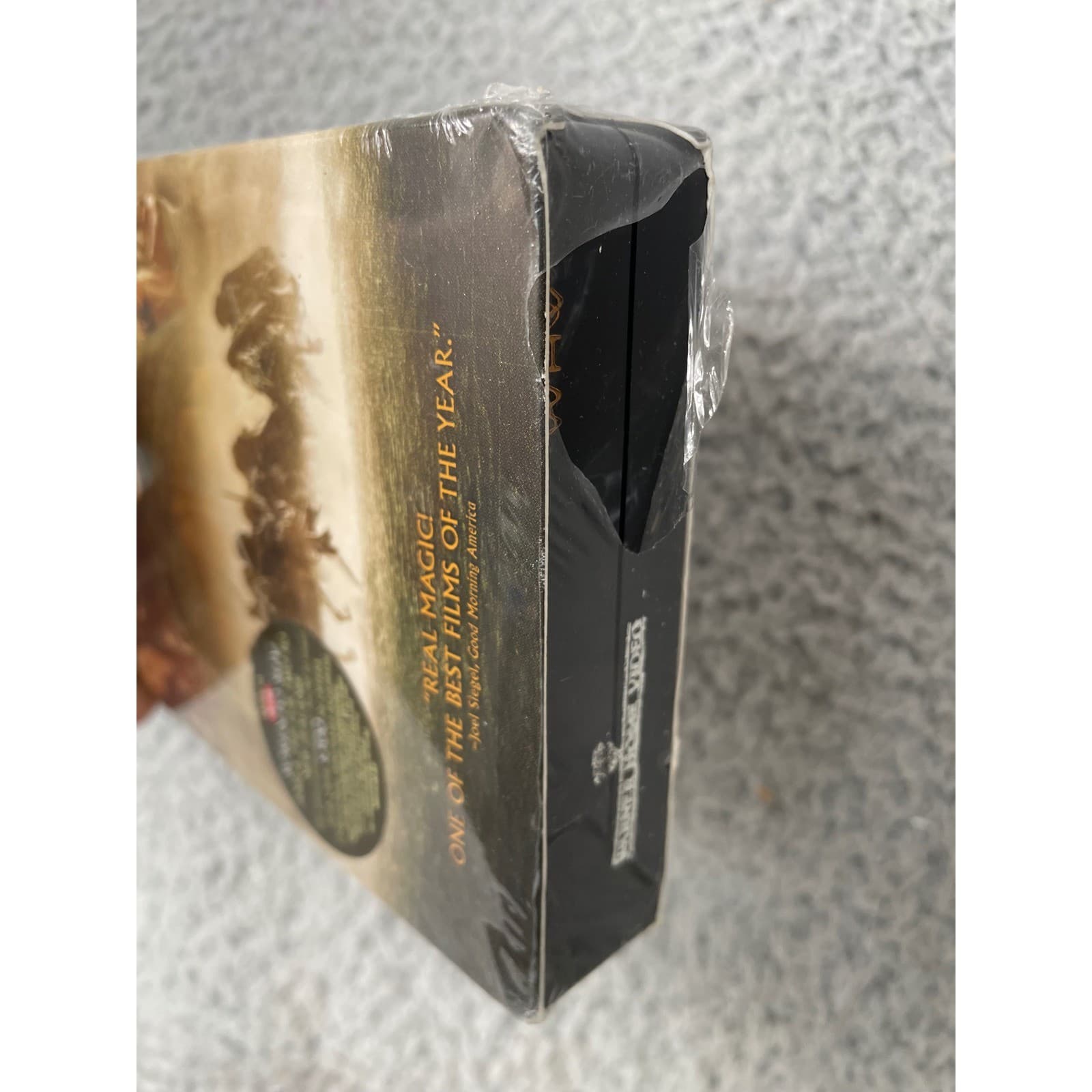 Lord of the Rings Fellowship VHS New Sealed 2002 LOTR Tolkien Movie - Thumbnail 6
