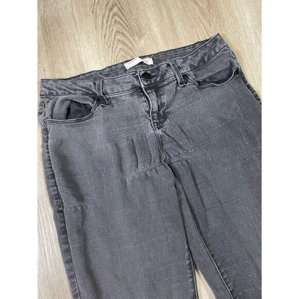 No Boundaries High Rise Skinny Jeans Juniors 15 Black Faded Charcoal Stretch - Thumbnail 5