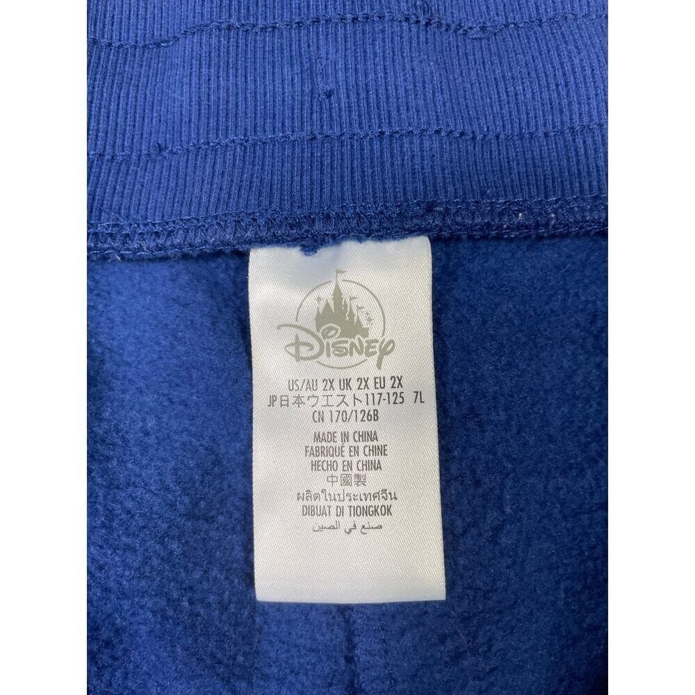 Walt Disney World 50th Anniversary Mickey Jogger Pants 2X Blue Earidescent WDW - Thumbnail 7