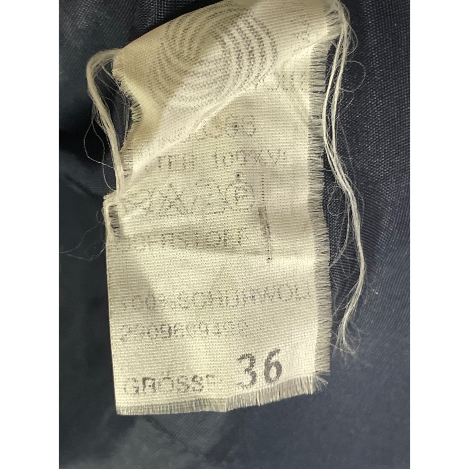 Vintage Womens Navy Wool Golf Club Blazer 36 Crest Patch Gold Button Korea - Thumbnail 5
