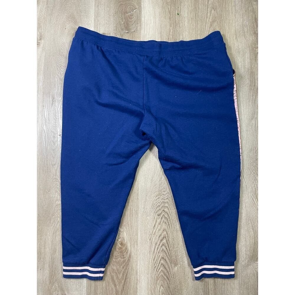 Walt Disney World 50th Anniversary Mickey Jogger Pants 2X Blue Earidescent WDW - Thumbnail 8