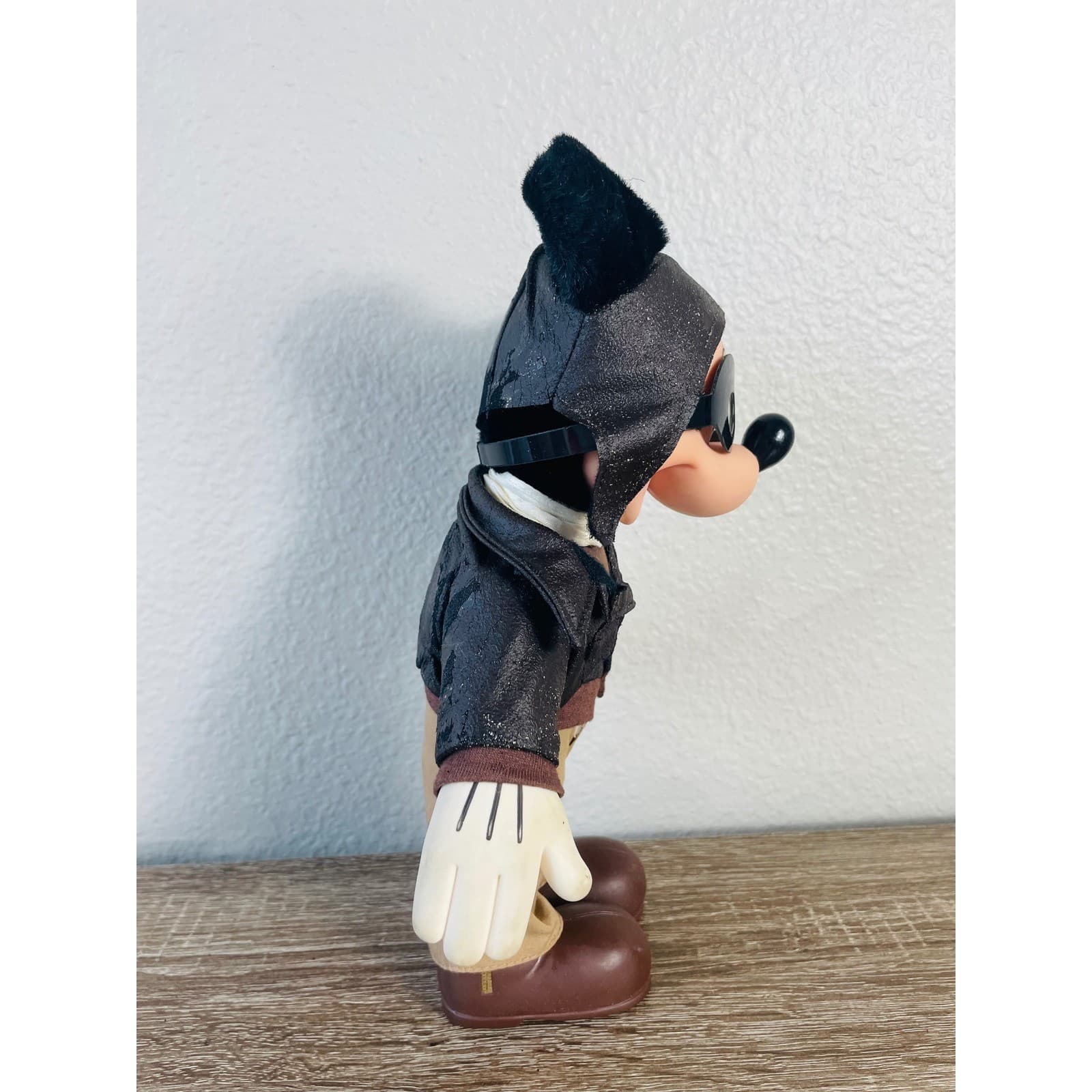 Disney Mickey Mouse Aviator Pilot Plush 2000 Applause Pals Dress Ups Doll - Thumbnail 10