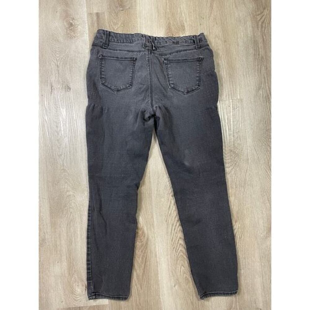No Boundaries High Rise Skinny Jeans Juniors 15 Black Faded Charcoal Stretch - Thumbnail 13