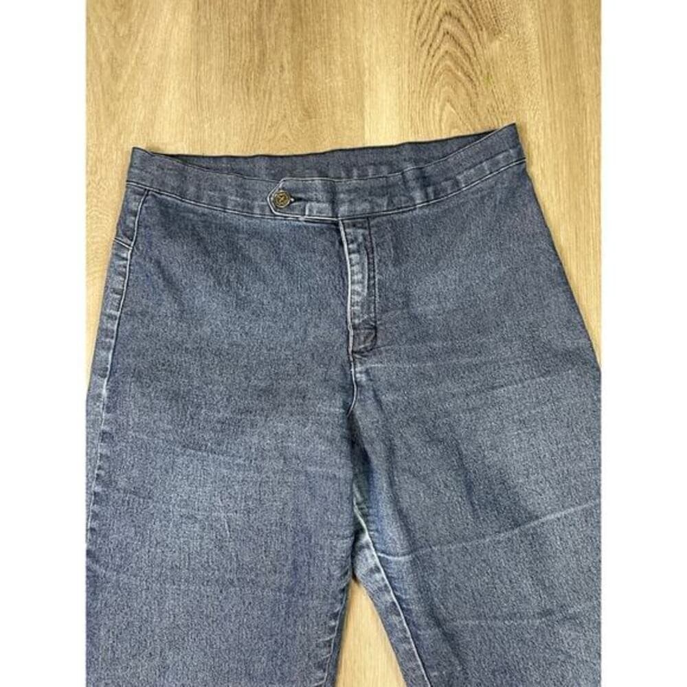 Vintage Y2K Xhilaration Stretch Denim Capri Jeans Women 11 Blue Cropped Pants - Thumbnail 7