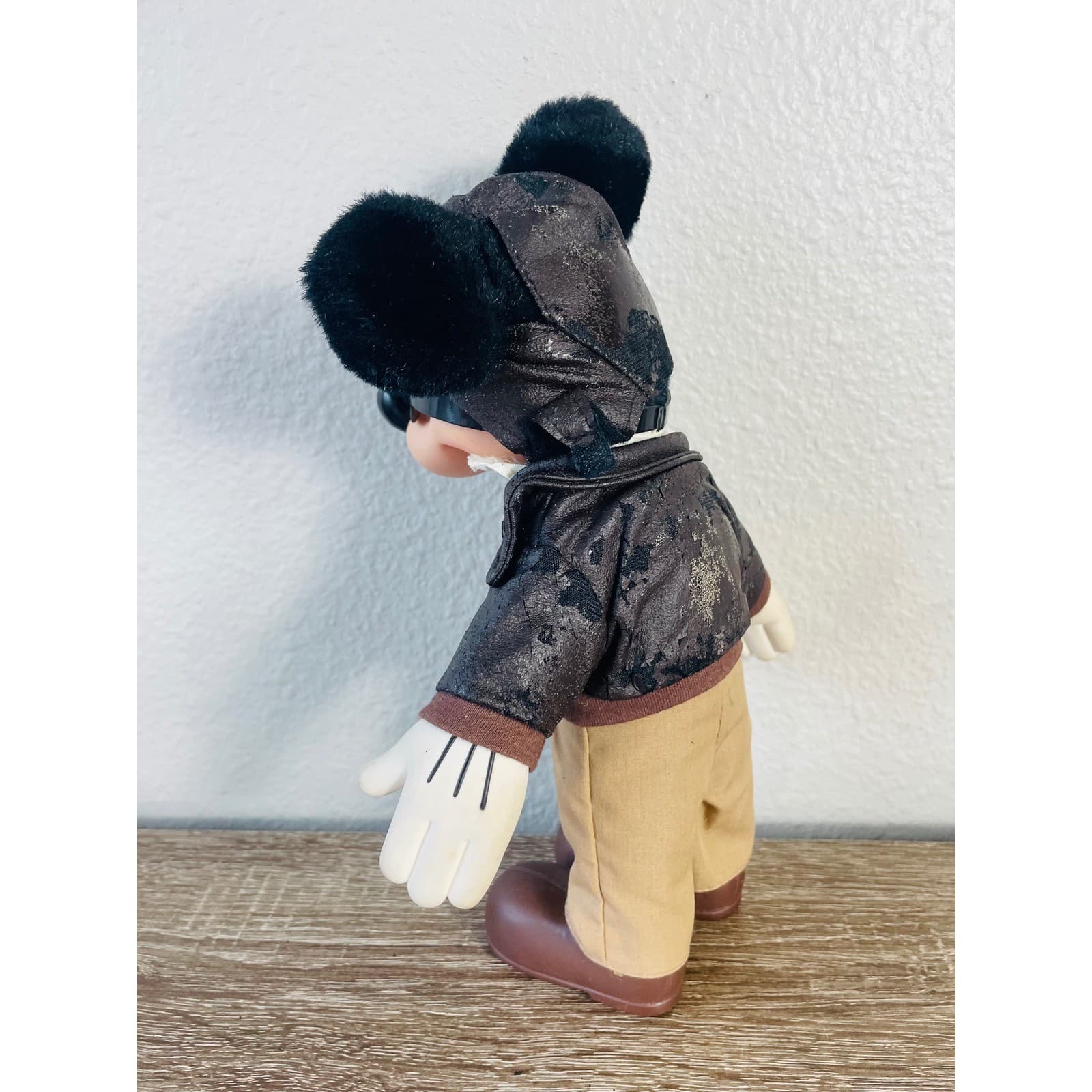 Disney Mickey Mouse Aviator Pilot Plush 2000 Applause Pals Dress Ups Doll - Thumbnail 13