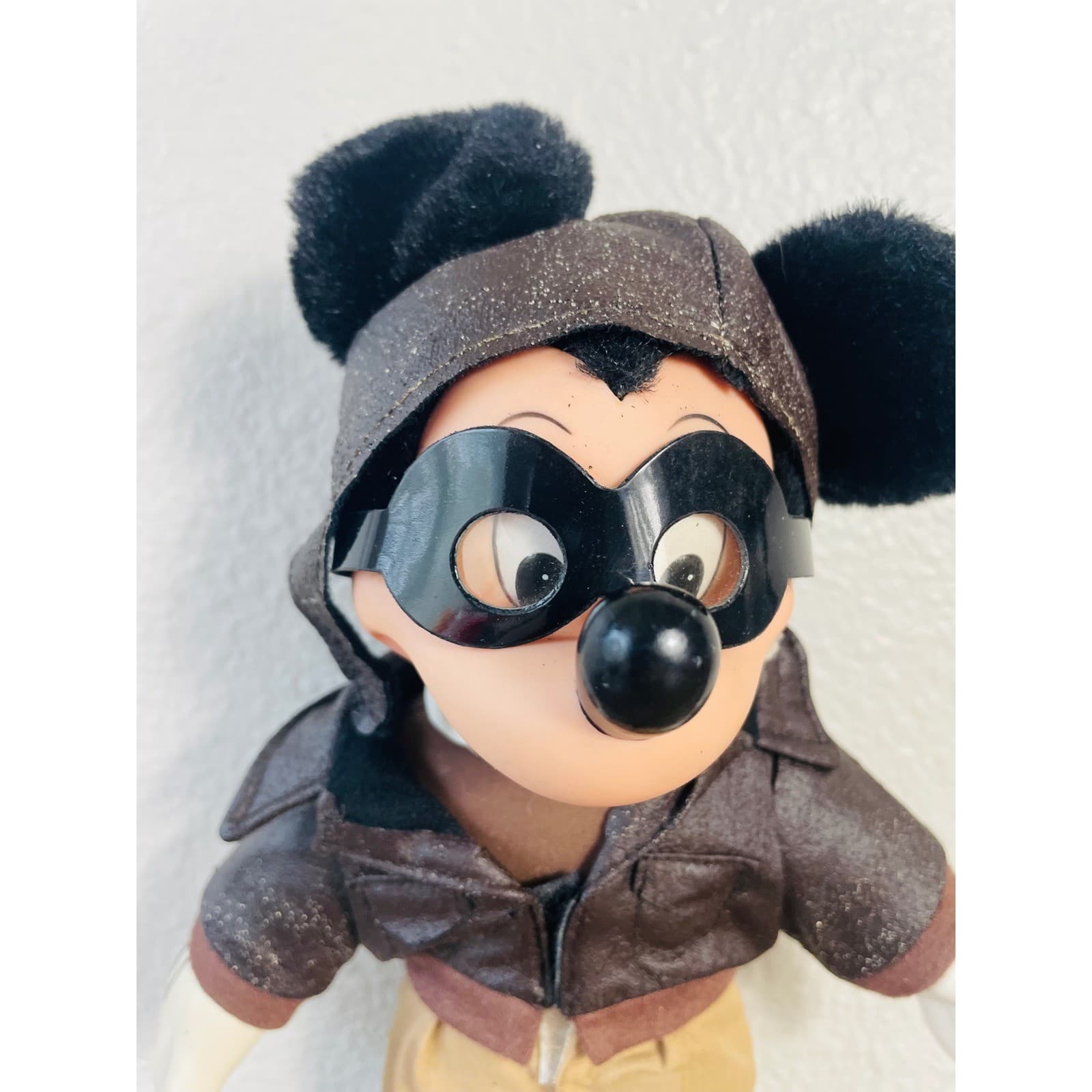 Disney Mickey Mouse Aviator Pilot Plush 2000 Applause Pals Dress Ups Doll - Thumbnail 6