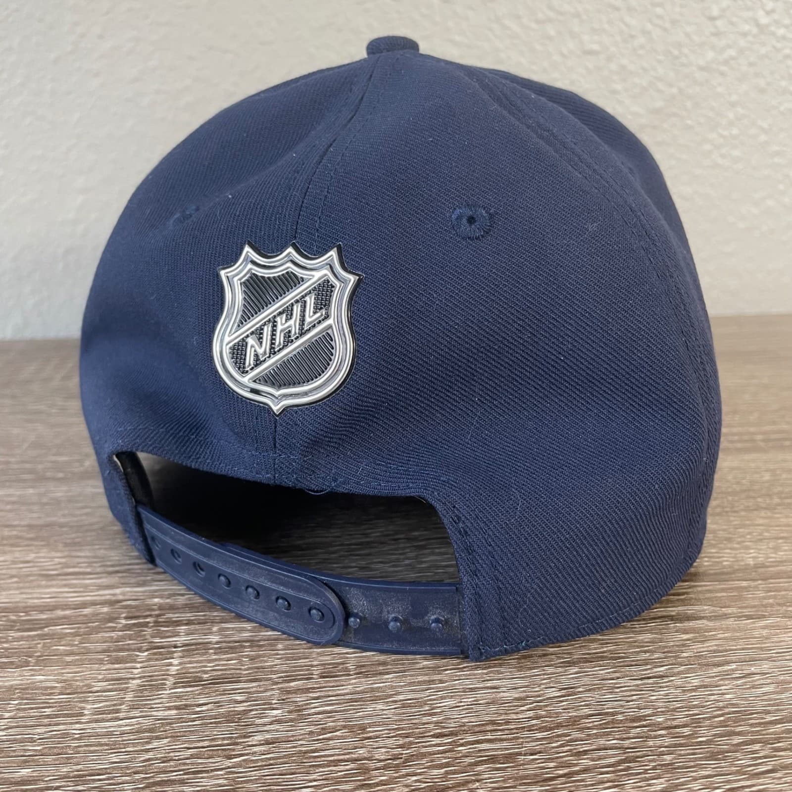 Seattle Kraken Hat Snapback NHL 2021 Training Cap Navy Fanatics Adjustable - Thumbnail 9