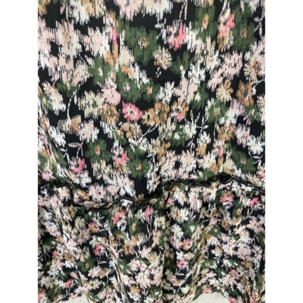 Wonder Nation Girls Floral Mini Dress Bell Sleeves Size L Multicolor NEW - Thumbnail 11