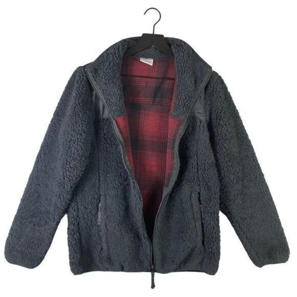 Columbia Interpass Full Zip Fleece Womens Size Medium Black Jacket Outdoor - Thumbnail 2