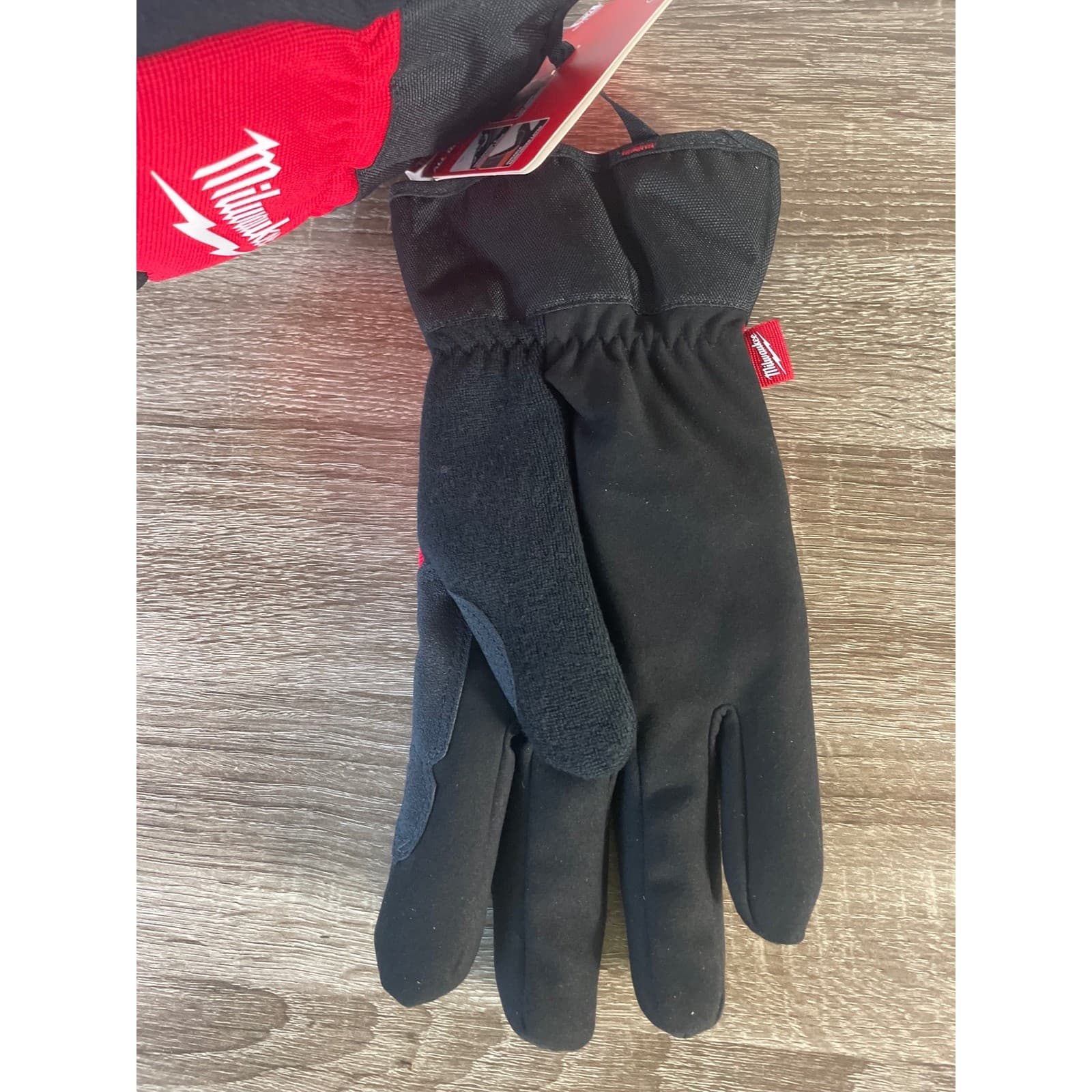 Milwaukee Winter Performance Gloves 48-73-0032 Black Red Insulated Mens Large - Thumbnail 10