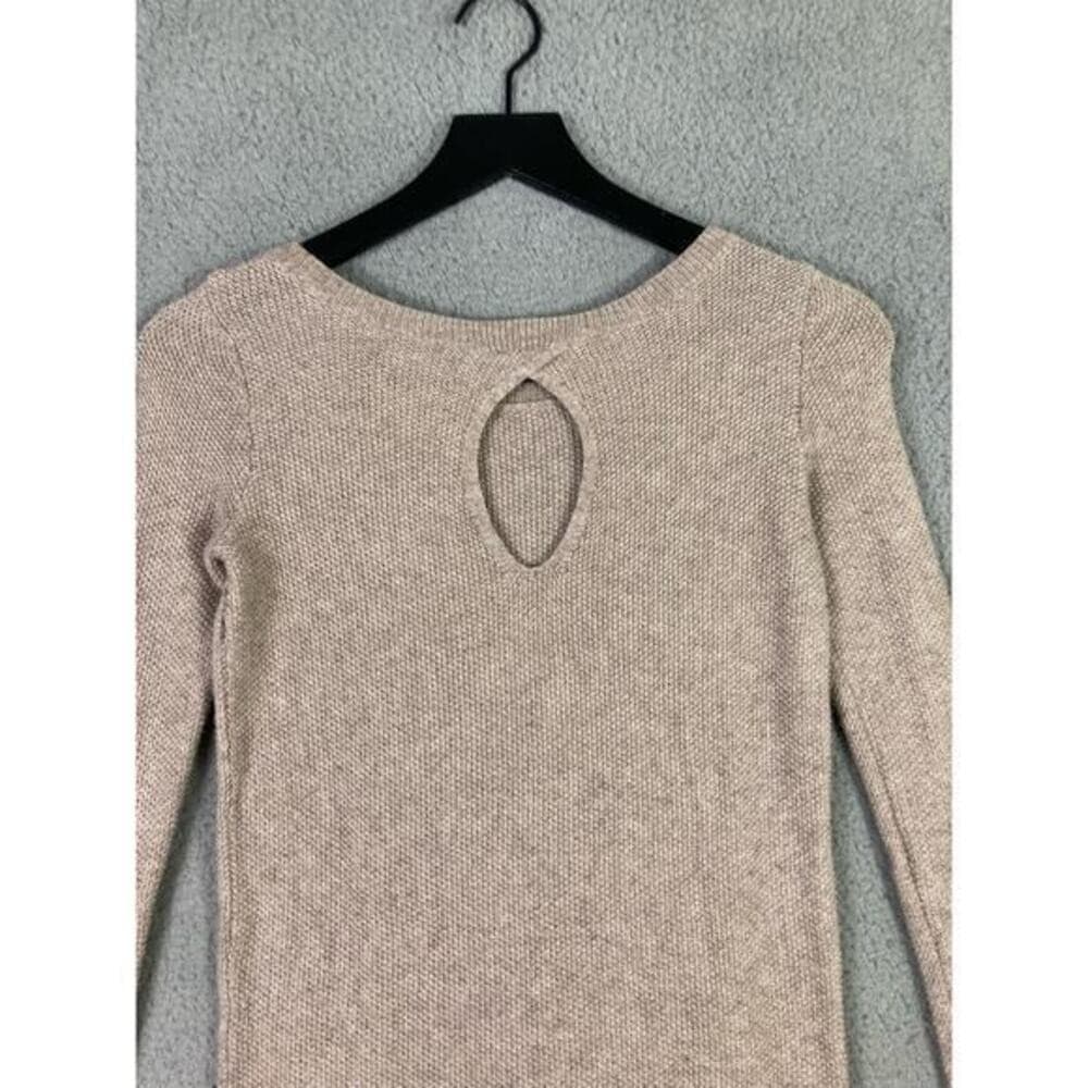 American Eagle Outfitters Women's Beige Pullover Midi Sweater XS Long Sleeve - Thumbnail 10