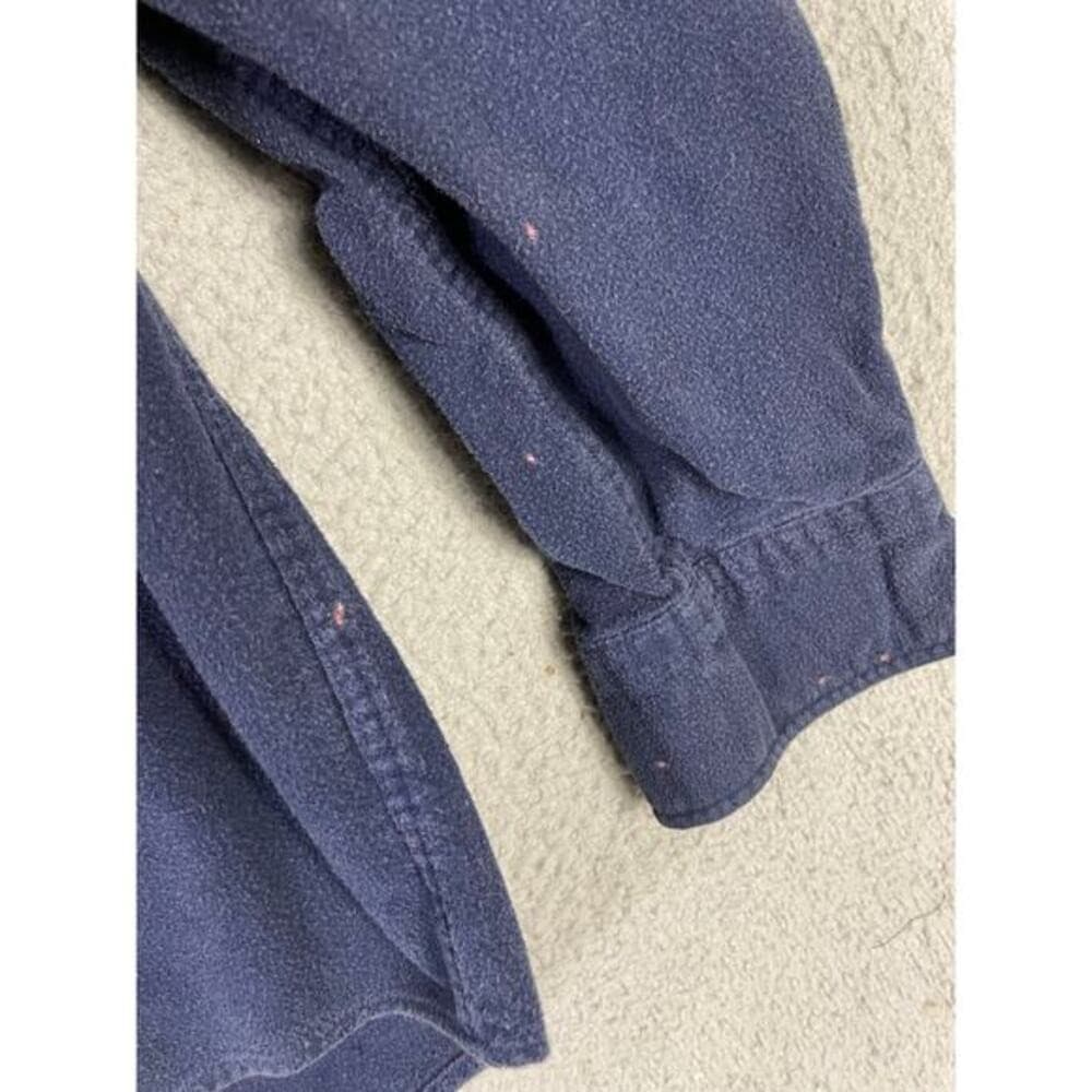 Vintage Britches Great Outdoors Men's Navy Blue Cotton Button-Up Shirt L Casual - Thumbnail 12