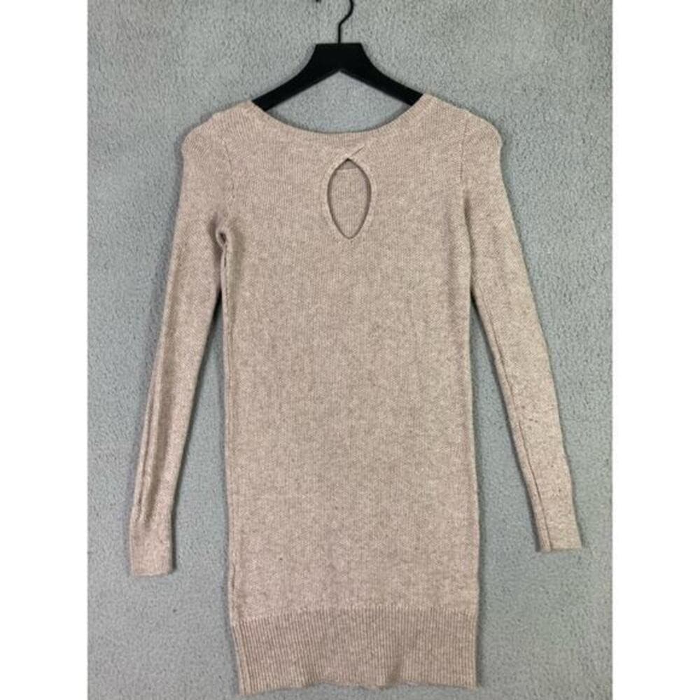 American Eagle Outfitters Women's Beige Pullover Midi Sweater XS Long Sleeve - Thumbnail 6