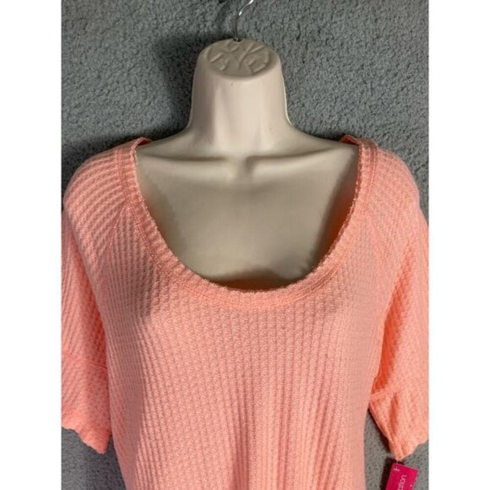 Xhilaration Women's Pajama Cami Top Small Orange Scoop Neck Sleepwear - Thumbnail 6
