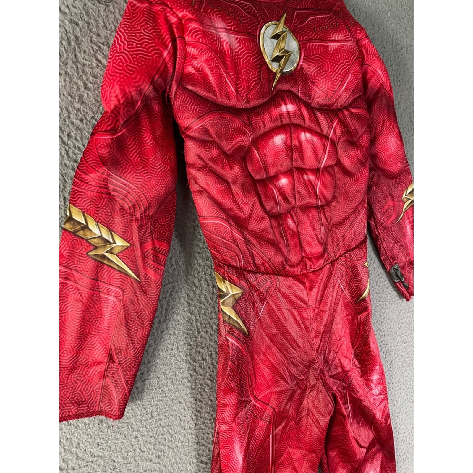 The Flash Costume Kids Size M DC Comics Rubies Superhero Halloween Cosplay - Thumbnail 10