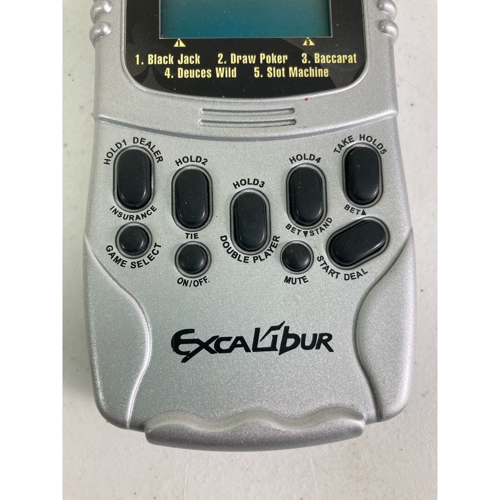 Excalibur Blackjack Handheld Game Electronic Portable Travel Sized Play Anywhere - Thumbnail 4