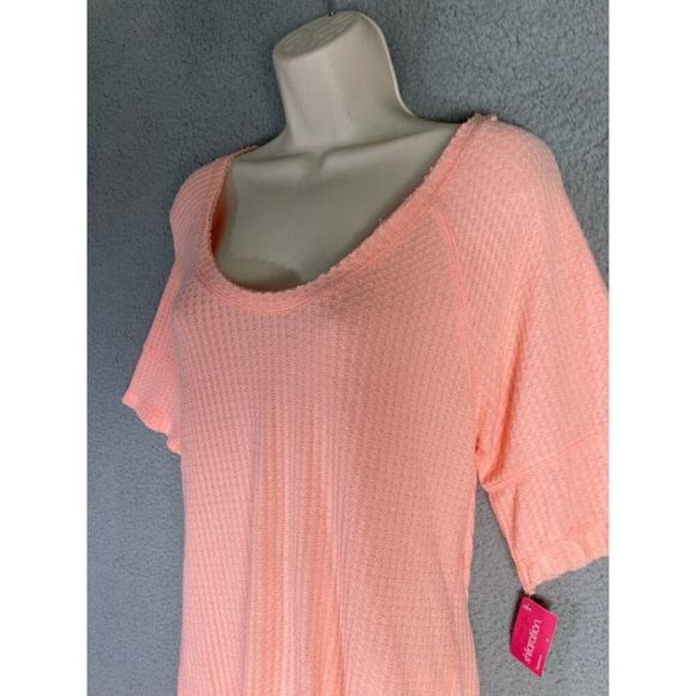 Xhilaration Women's Pajama Cami Top Small Orange Scoop Neck Sleepwear - Thumbnail 9