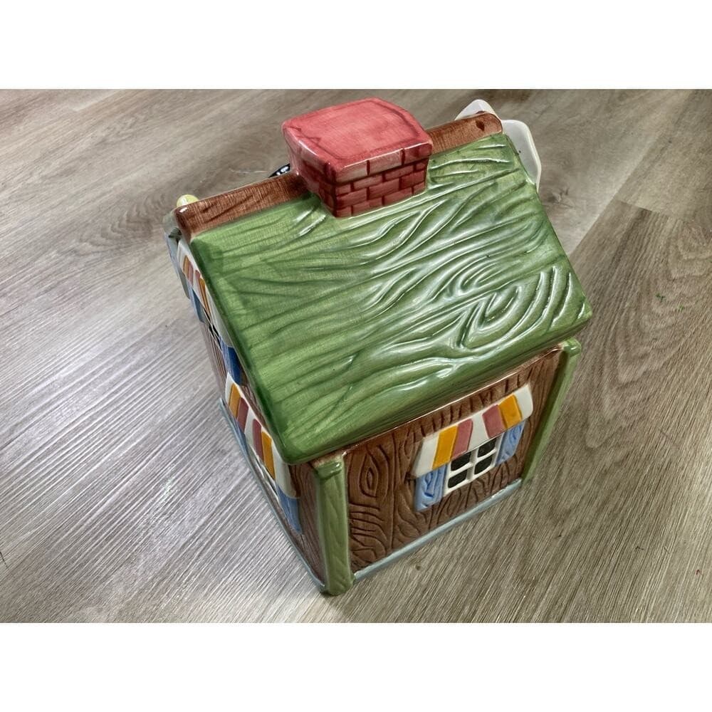 Vintage General Store Ceramic Cookie Jar Stamped CKPO - Thumbnail 11